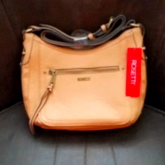 Rosetti Sonya Deer Tan Crossbody Bag - Picture 1 of 5